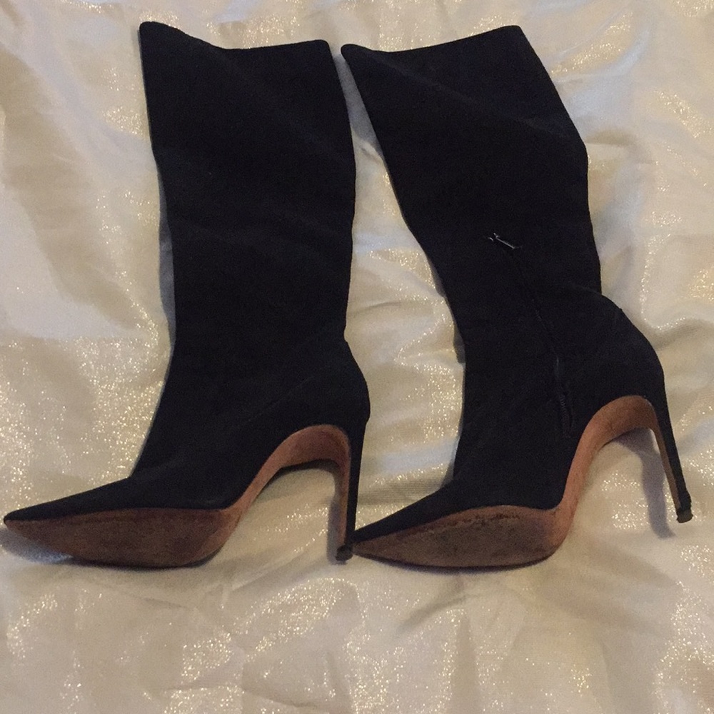 Herve leger Suede tall boots